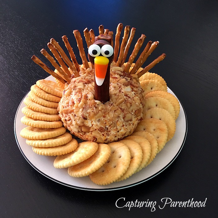 Turkey Cheese Ball © Capturing Parenthood