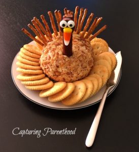 Turkey Cheese Ball © Capturing Parenthood
