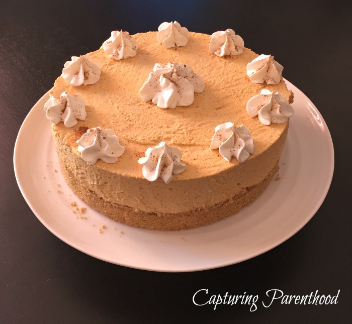 Pumpkin Cheesecake © Capturing Parenthood