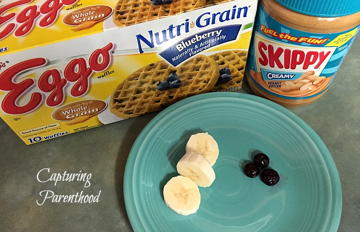 Bear Waffle Toddler Breakfast © Capturing Parenthood