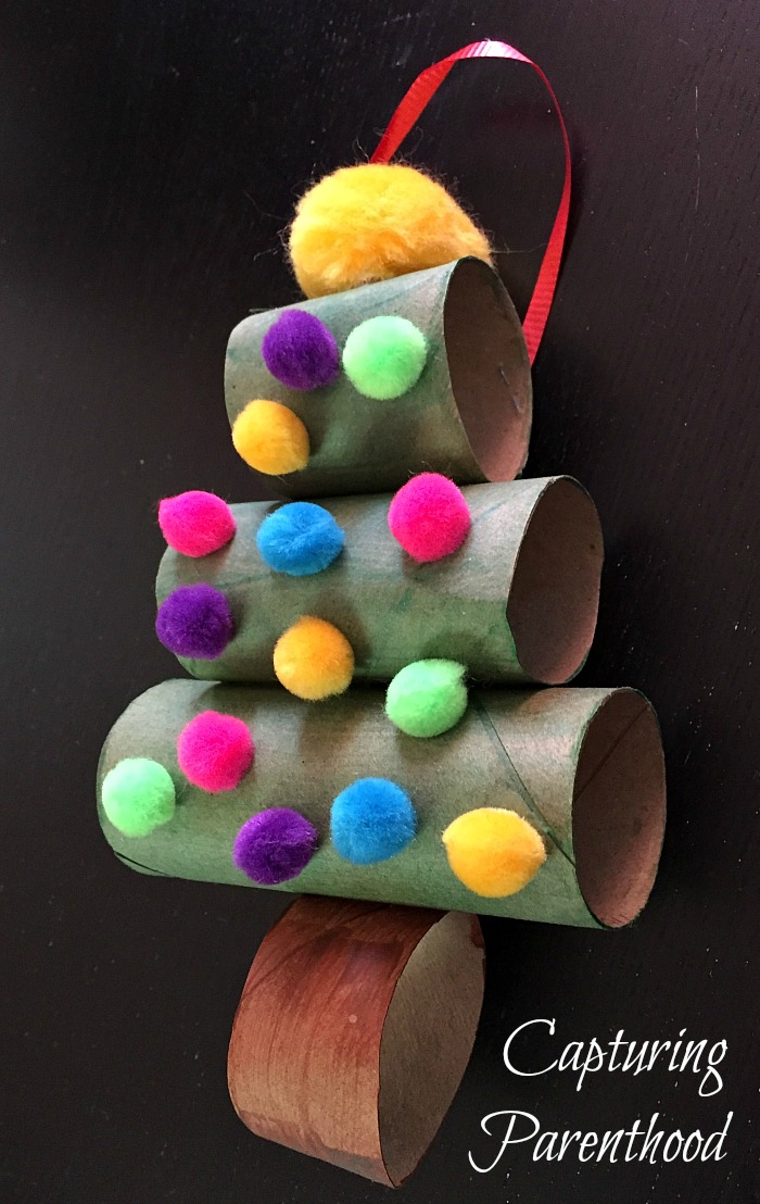 Christmas Tree Arts + Crafts for Kids • Capturing Parenthood