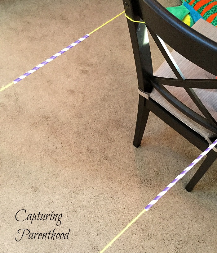 Balloon Rocket Races © Capturing Parenthood