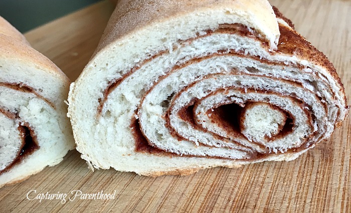 Cinnamon Swirl Bread © Capturing Parenthood