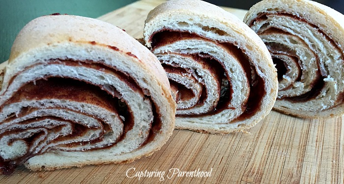 Cinnamon Swirl Bread © Capturing Parenthood