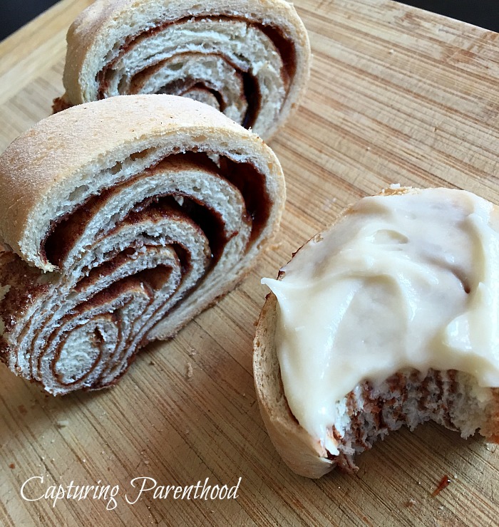 Cinnamon Swirl Bread © Capturing Parenthood