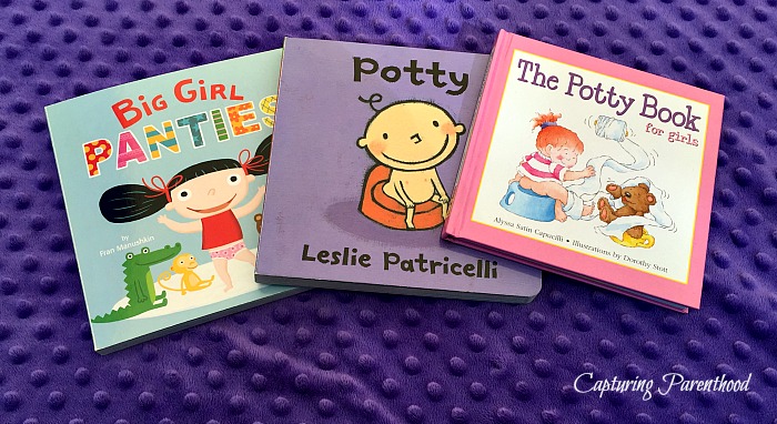 Potty Books © Capturing Parenthood