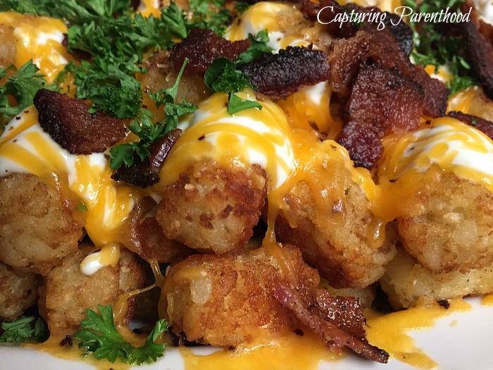 Game Day Loaded Totchos © Capturing Parenthood