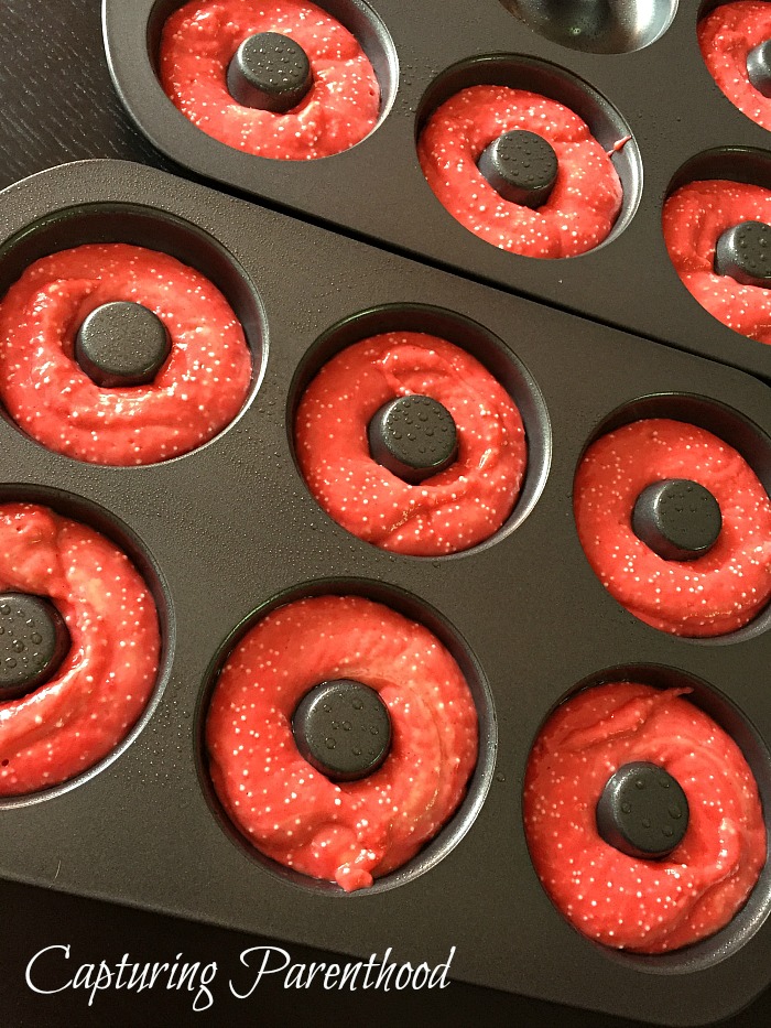 Baked Valentine's Day Donuts (Dairy-Free) © Capturing Parenthood