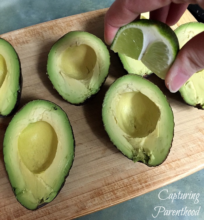 Roasted Chickpea Avocados (Dairy Free) © Capturing Parenthood