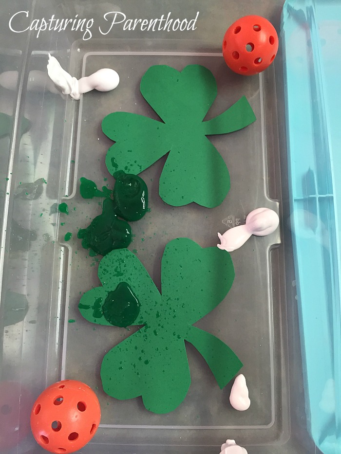 St. Patrick's Day Crafts (2017) © Capturing Parenthood