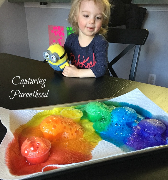 Fizzing Rainbow © Capturing Parenthood