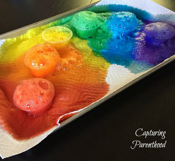 Fizzing Rainbow © Capturing Parenthood