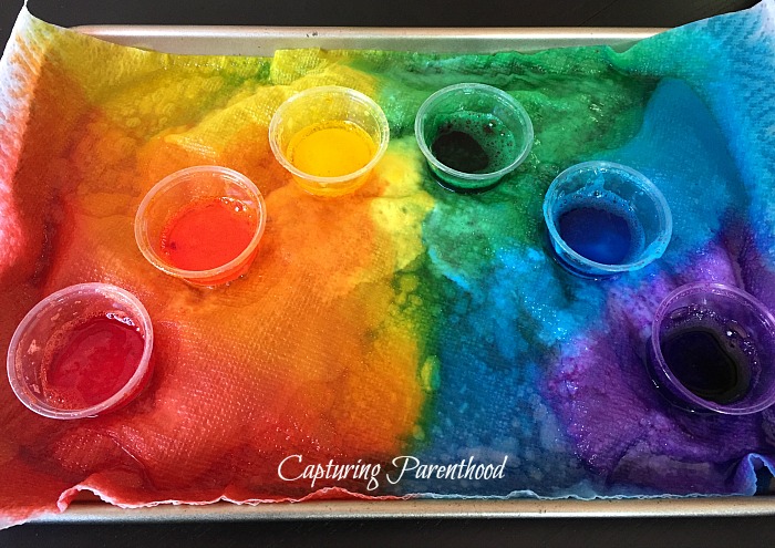 Fizzing Rainbow © Capturing Parenthood