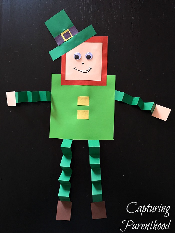 St. Patrick's Day Crafts (2017) © Capturing Parenthood