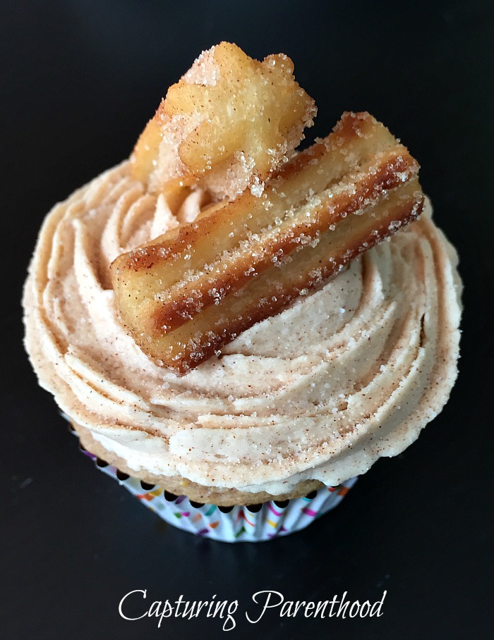 Churro Cupcakes © Capturing Parenthood