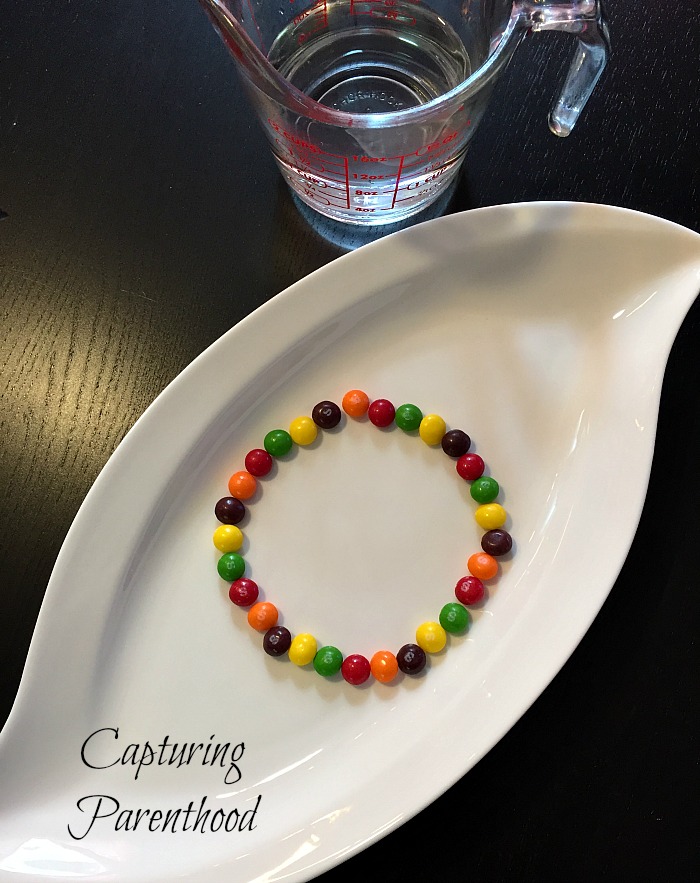 Colorful Skittles Experiments © Capturing Parenthood