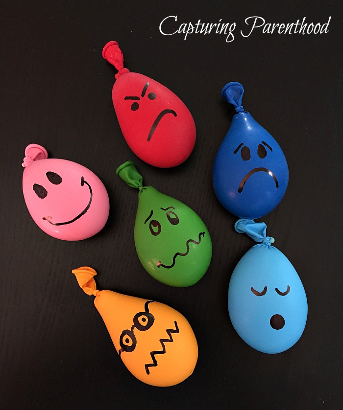 Playdough Stress Ball Balloons © Capturing Parenthood