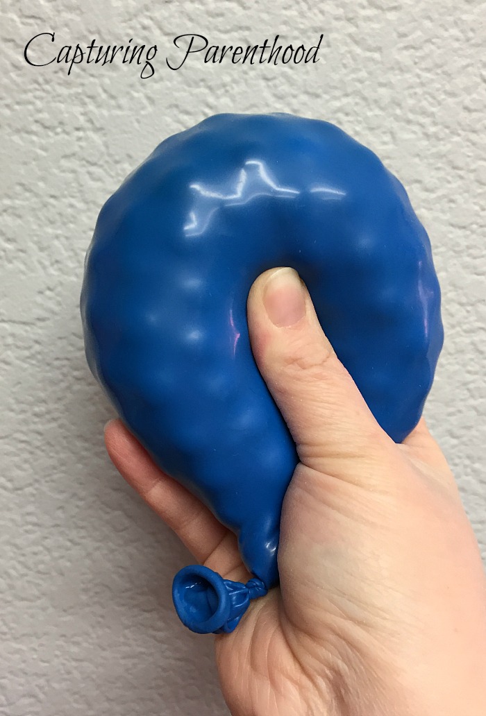 Water Bead Stress-Ball Balloon © Capturing Parenthood