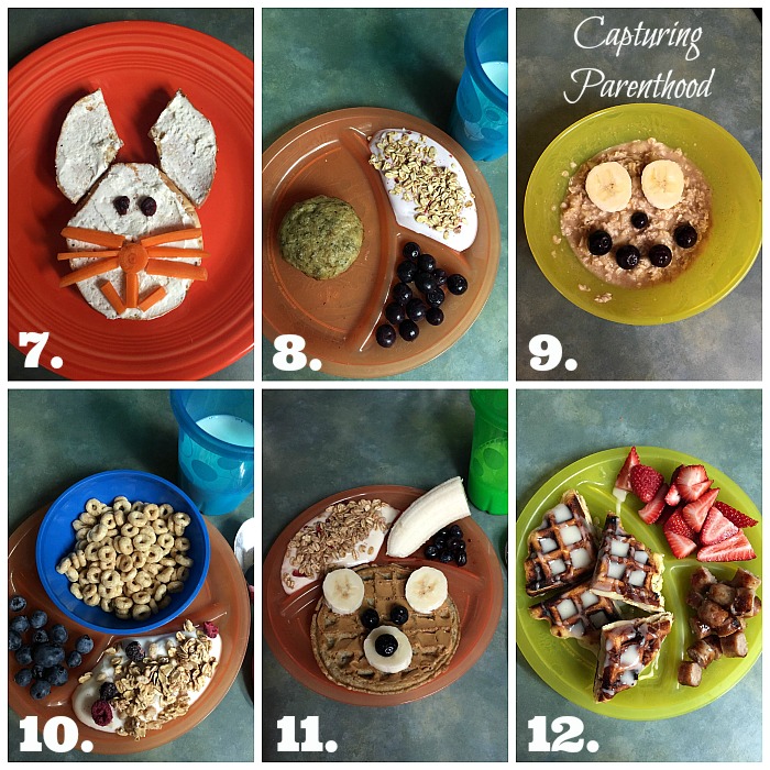 Toddler Breakfast Ideas © Capturing Parenthood