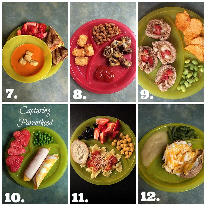 Toddler Lunch & Dinner Ideas © Capturing Parenthood