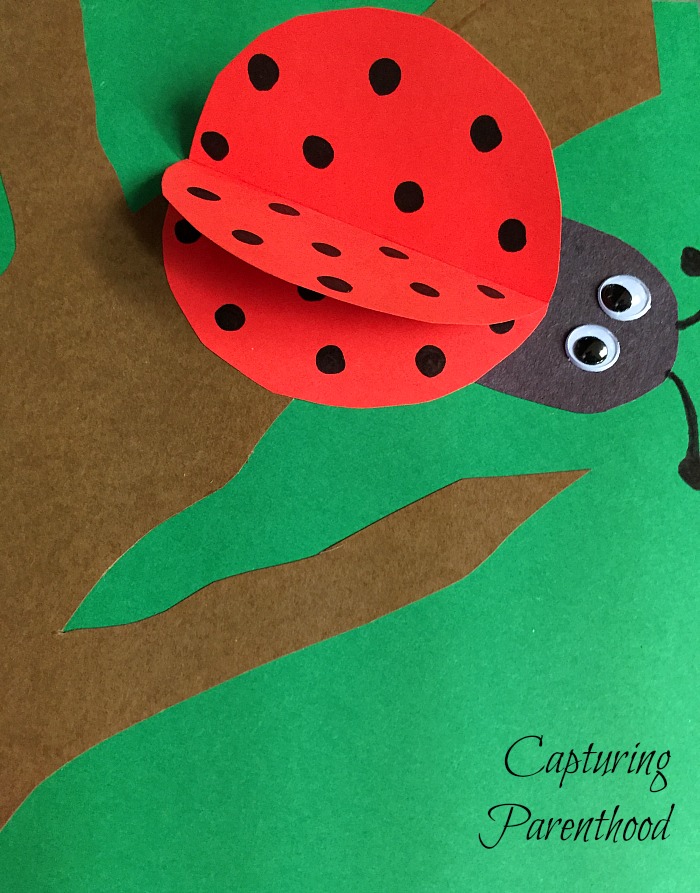 3D Ladybug Crafts - Three Ways