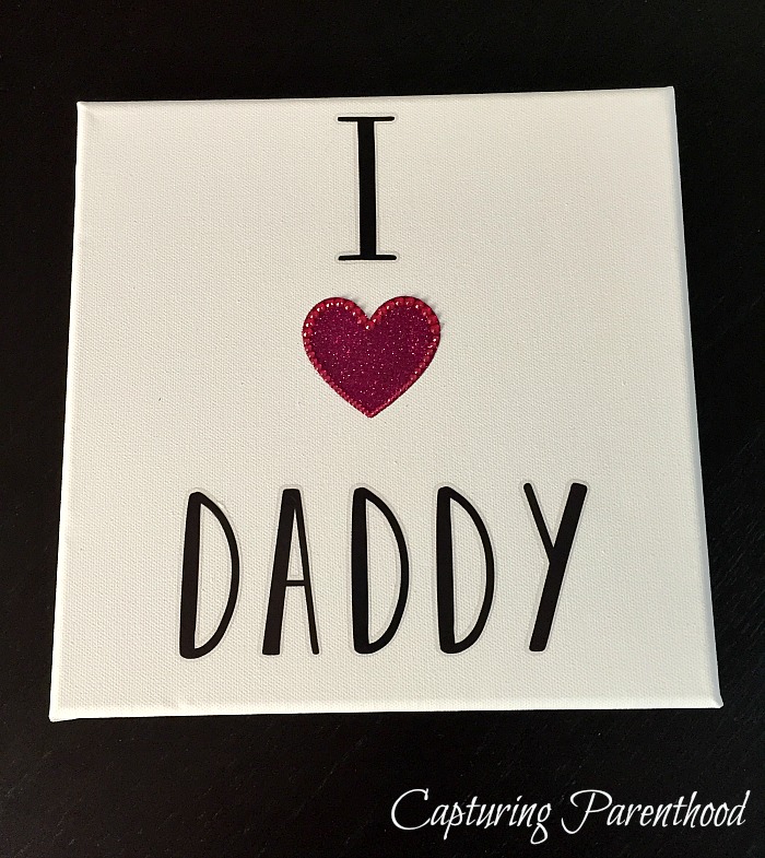 A Heartfelt Father's Day Craft © Capturing Parenthood