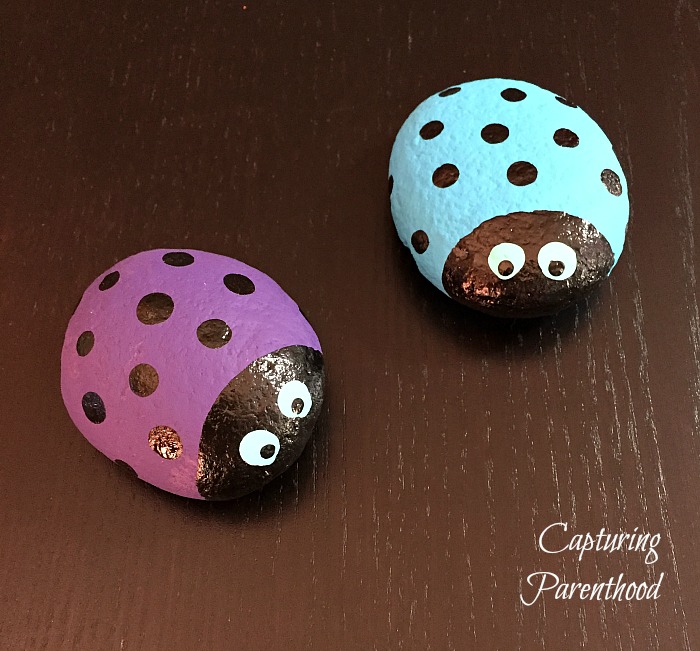 3D Ladybug Crafts - Three Ways