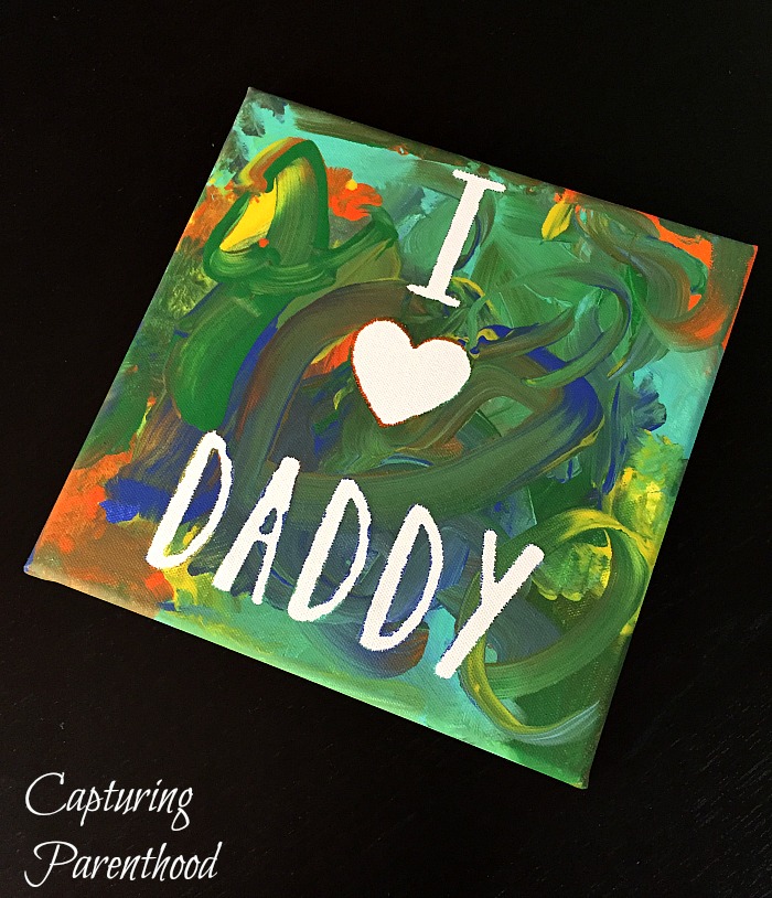 A Heartfelt Father's Day Craft © Capturing Parenthood