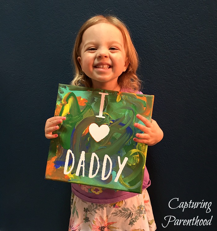 A Heartfelt Father's Day Craft © Capturing Parenthood