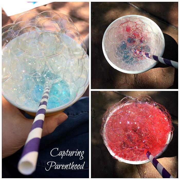 Bubble Painting - Two Ways © Capturing Parenthood