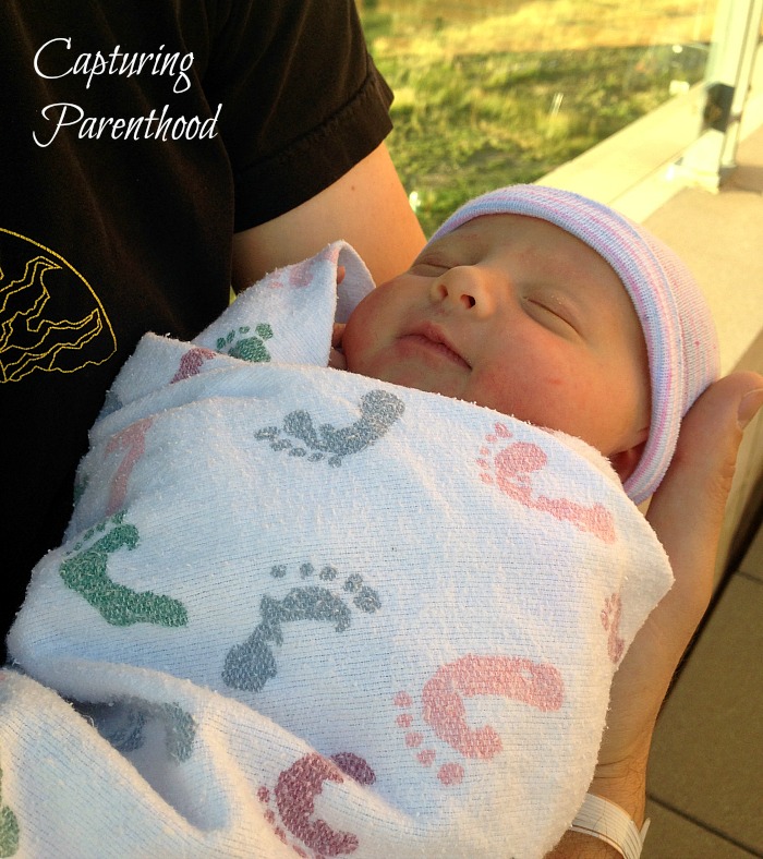 Welcoming My Daughter Into the World - A Birth Story © Capturing Parenthood