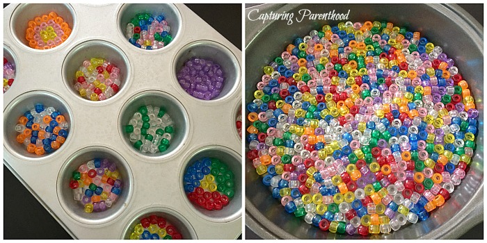 Melted Craft Bead Suncatchers • Capturing Parenthood