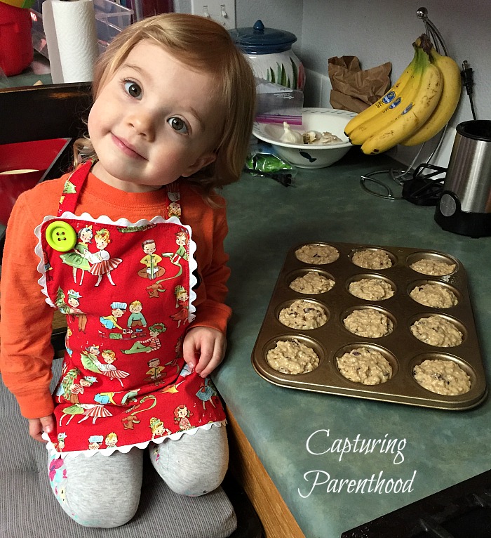 Cooking With Sesame Street - Cherry Multigrain Muffins © Capturing Parenthood