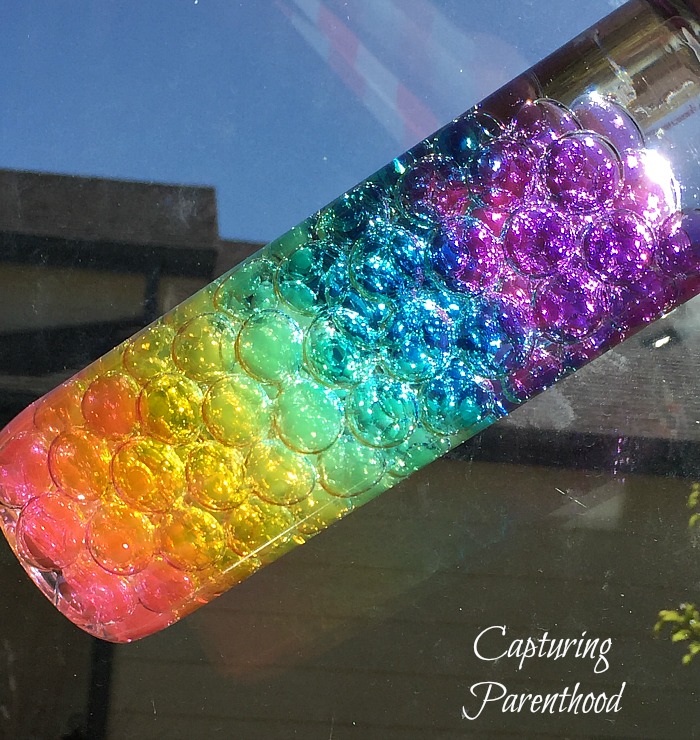 Liquid Sensory Bag Orbeez Rainbow Water Beads