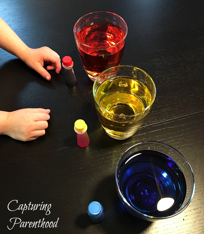 Walking Rainbow Experiment © Capturing Parenthood