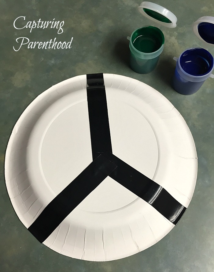 World Peace Paper Plate Craft © Capturing Parenthood