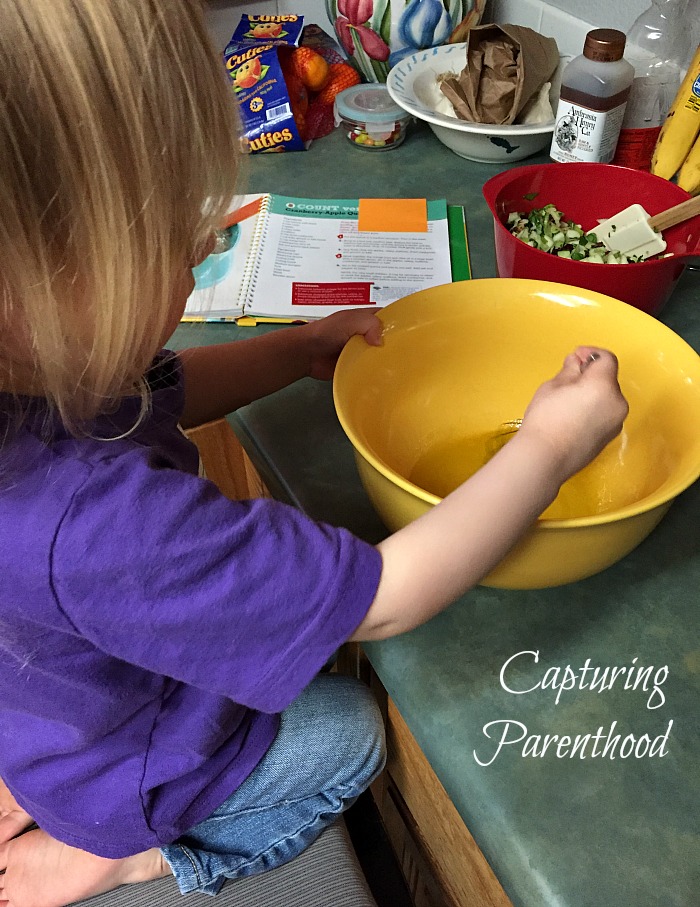 Cooking with Sesame Street - Cranberry-Apple Quinoa © Capturing Parenthood