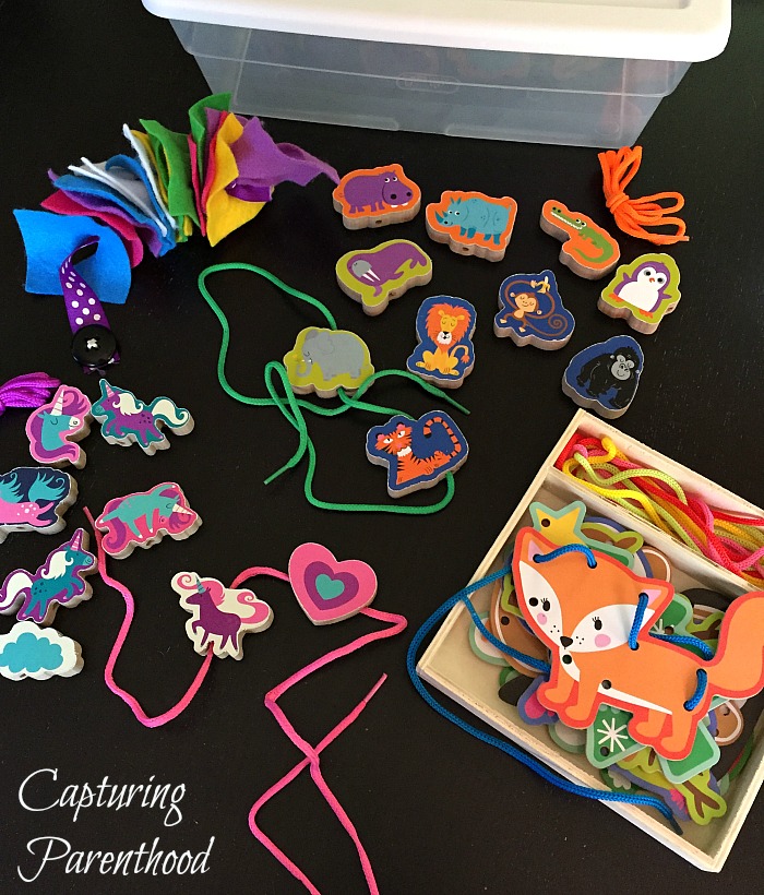 Quiet Time Boxes © Capturing Parenthood