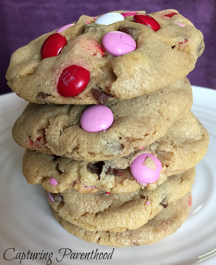 Soft Chocolate Chip M&M's Cookies - Averie Cooks