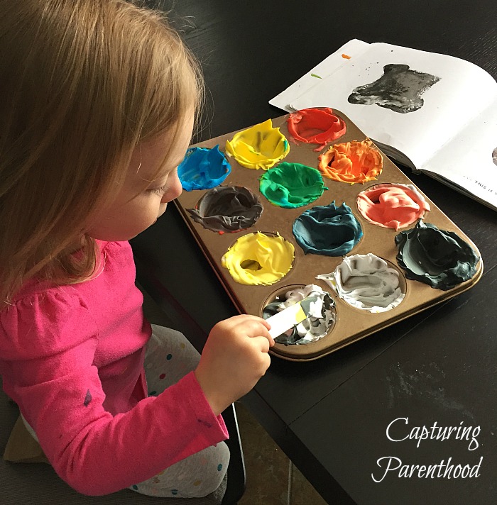 Mix It Up! Color-Mixing & Art Project © Capturing Parenthood