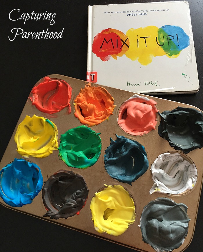 Mix It Up! Color-Mixing & Art Project © Capturing Parenthood