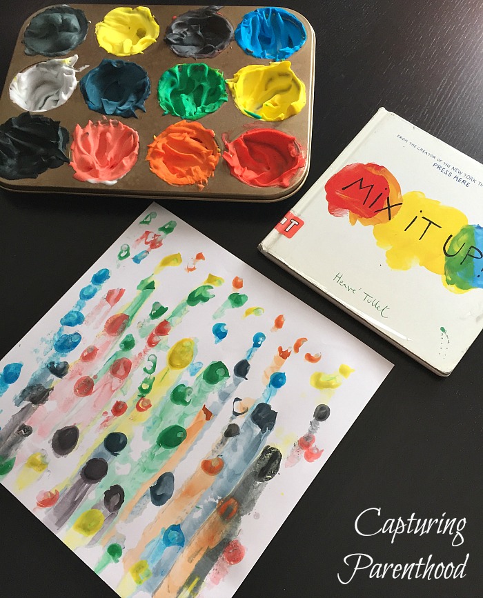Mix It Up! Color-Mixing & Art Project © Capturing Parenthood