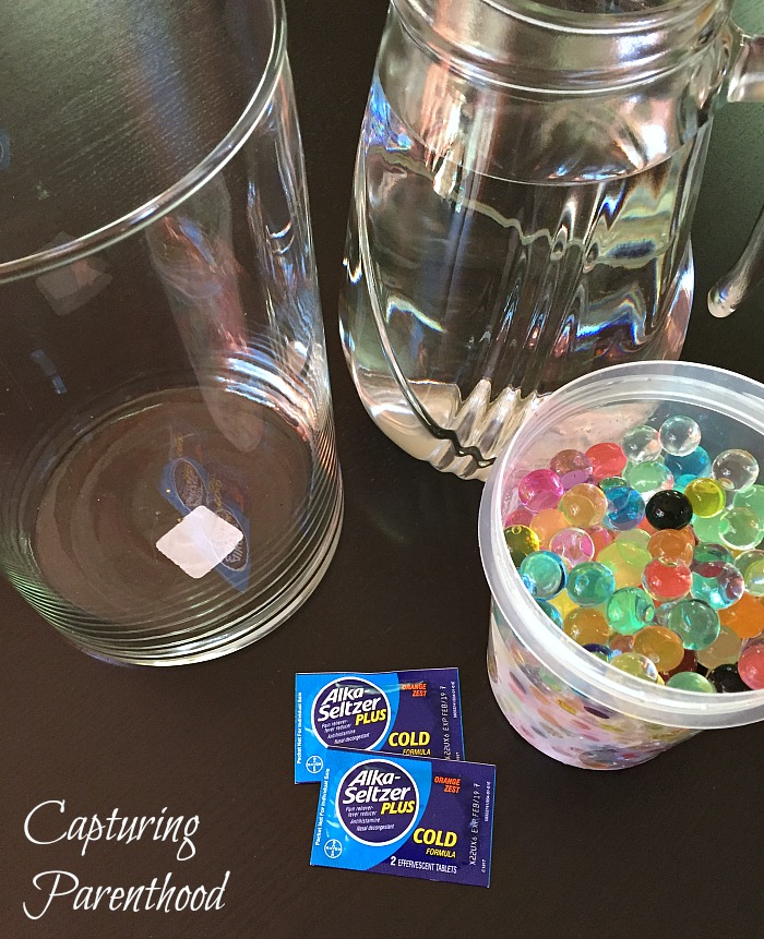 Water Beads Lava Lamp © Capturing Parenthood