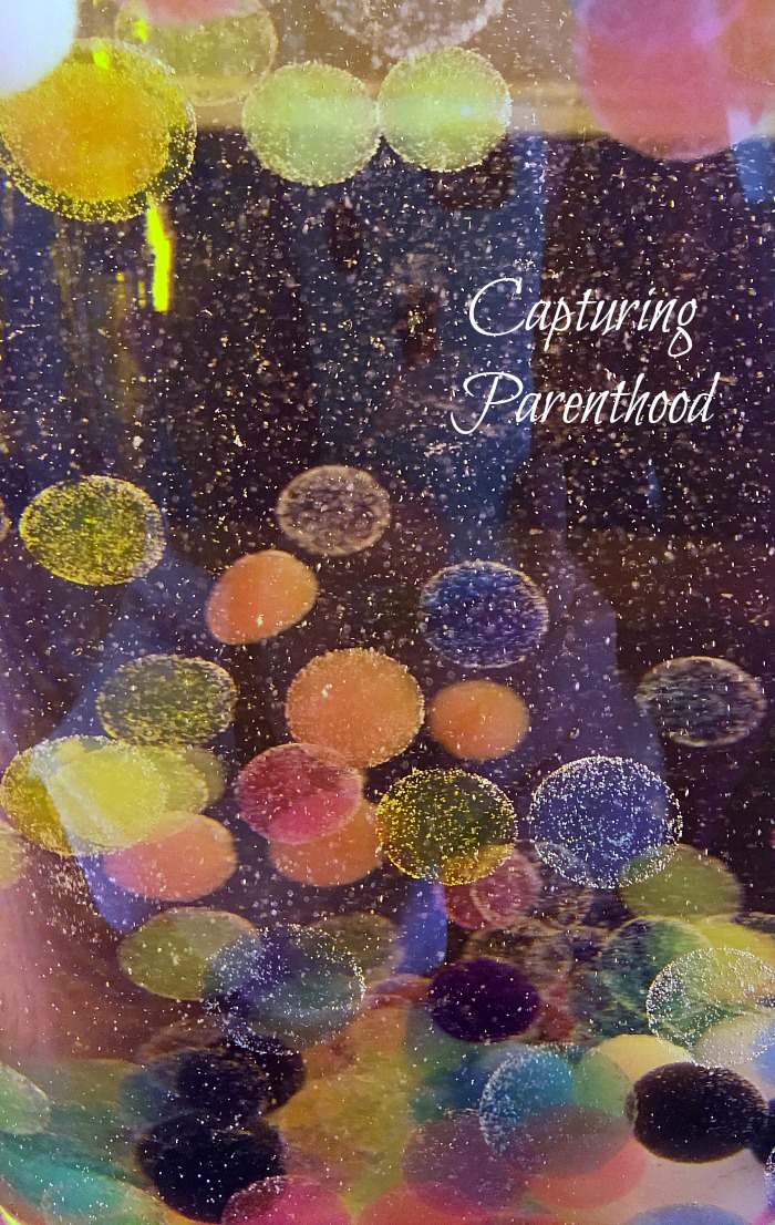 Water Beads Lava Lamp © Capturing Parenthood