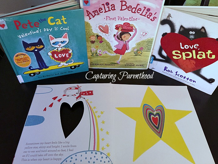 Valentine's Day Books 2018 © Capturing Parenthood