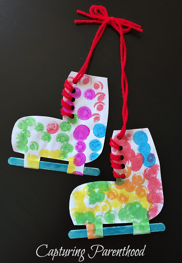 Winter-Themed Arts + Crafts for Kids © Capturing Parenthood