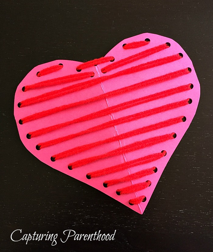 Heart-Filled Valentine's Day Crafts (2018) © Capturing Parenthood