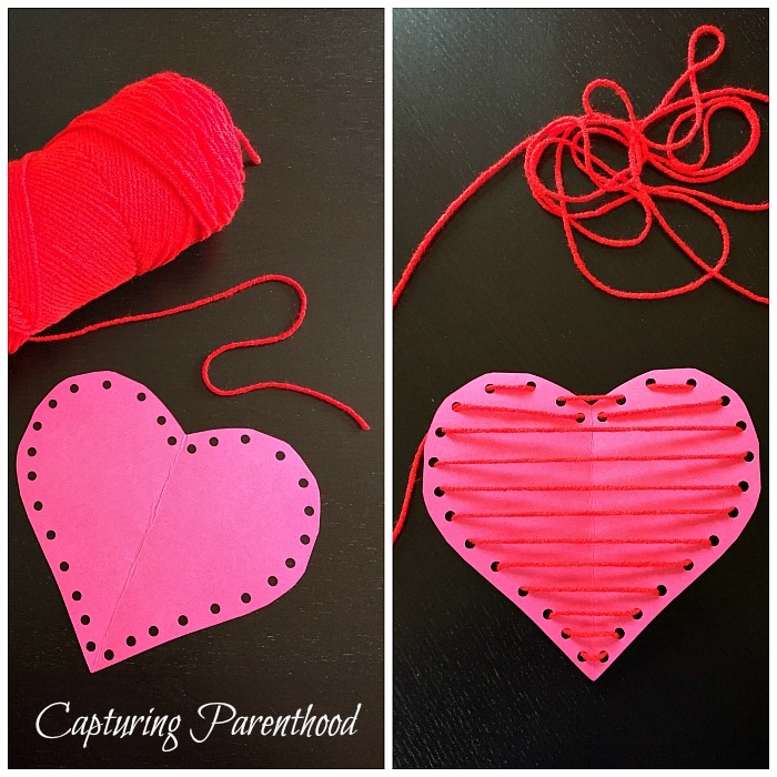 Heart-Filled Valentine's Day Crafts (2018) © Capturing Parenthood