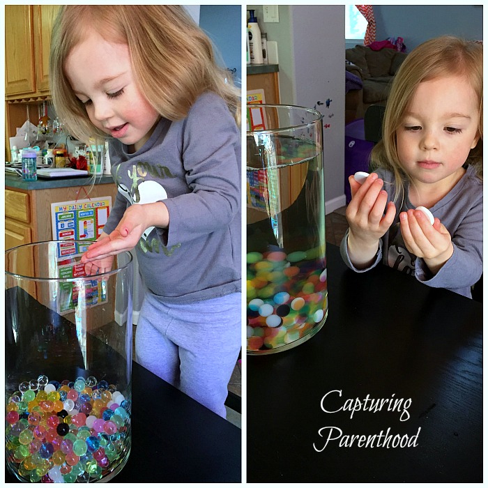 Water Beads Lava Lamp © Capturing Parenthood