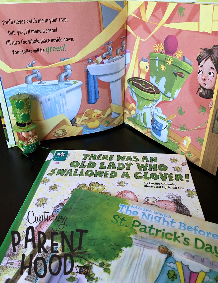 St. Patrick's Day Books 2018 © Capturing Parenthood